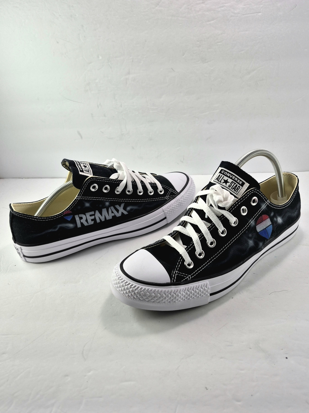 NWOT Converse Custom RE/MAX Real Estate Galaxy Low Top Canvas Sneakers 11/13 Uni
